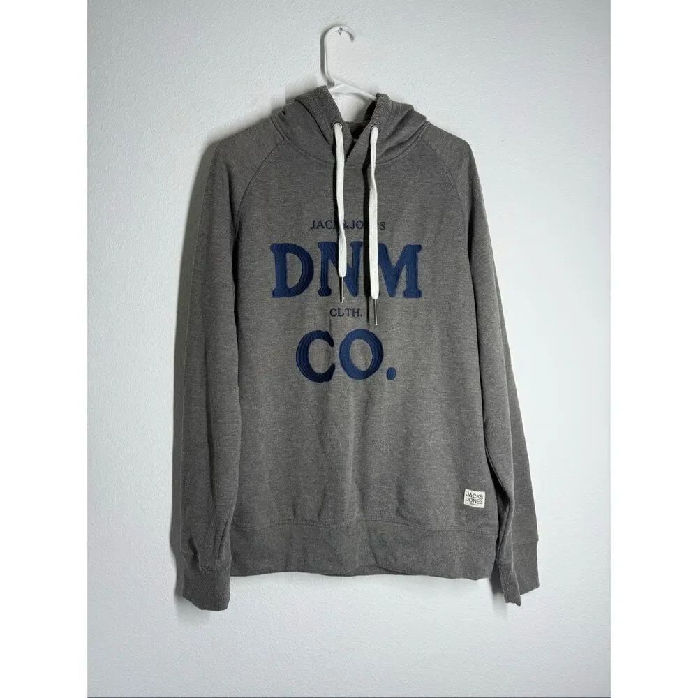Jack And Jones DNM CO. Mens Hoodie Sweat Cotton Blend Basic Sz XL